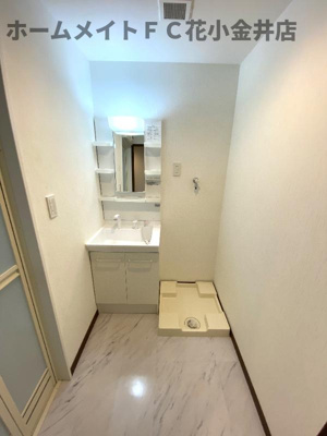 【洗面所】 | クレタＫＡＮ | 明るい洗面所です