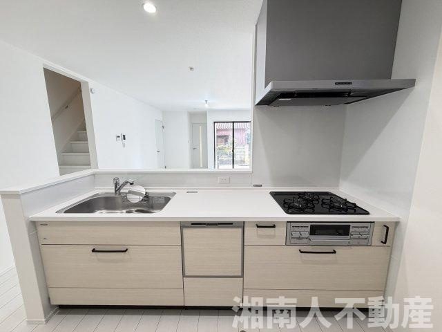 藤沢市辻堂元町５丁目３２４６新築戸建てのキッチン|使いやすいキッチンです