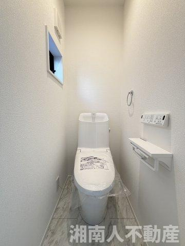 藤沢市辻堂元町５丁目３２４６新築戸建てのトイレ|トイレです