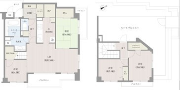 【間取り】の画像
