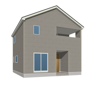 【外観パース】 | クレイドルガーデン山陽小野田市郡 第2（1号棟） | 完成予想図です。