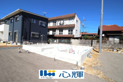 【外観】 | クレイドルガーデン山陽小野田市郡 第2（1号棟） | 現地（2025年10月24日撮影）
基礎工事中です。