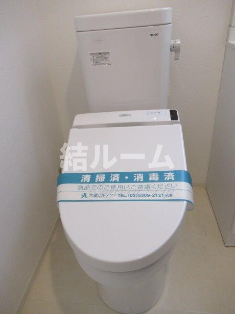 練馬区豊玉中３丁目の賃貸マンションのトイレ