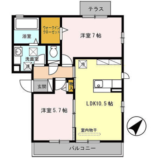 【間取り】 | ヴィーブル伏尾