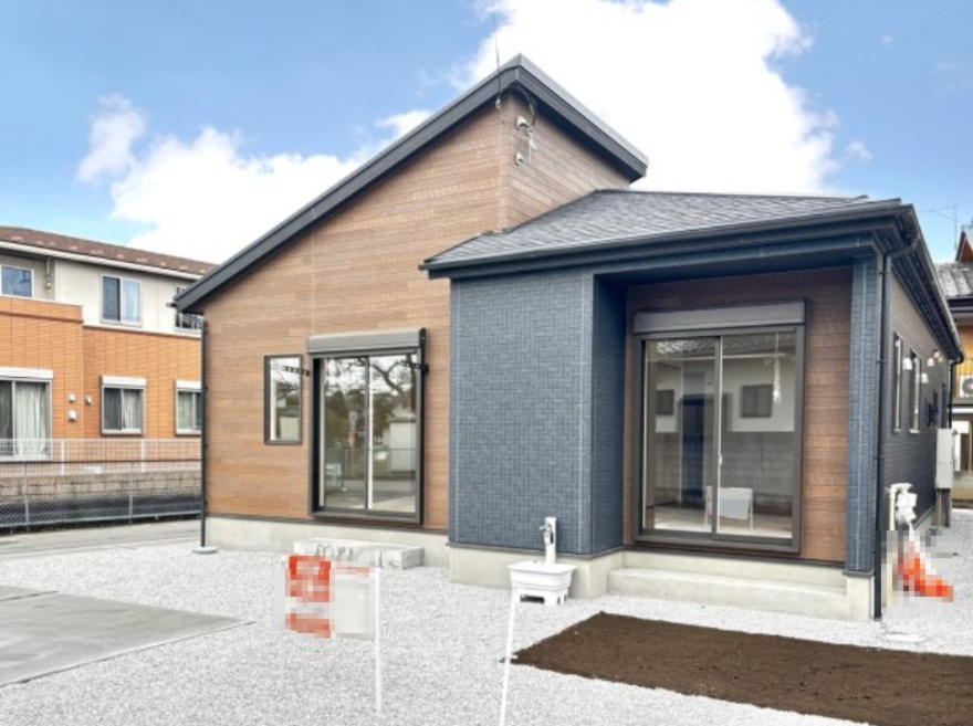 【新築戸建】前橋市下新田町の外観|■外観｜今から見たい！大歓迎です♪お気軽にお問い合わせください♪オウチ探しは木ノ葉プランニング♪
