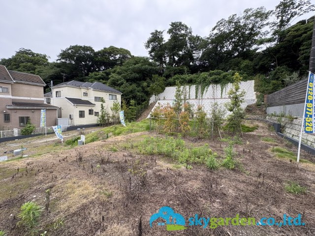 鎌倉市二階堂　新築戸建　全4棟3号棟の外観|2026年7月1日撮影（現況更地）