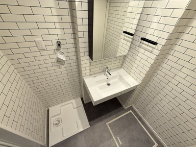 【洗面所】 | Individual関目