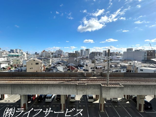 【展望】 | シャルム野中南公園 | バルコニーからの眺望