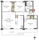 西けやき台団地　5号棟の画像
