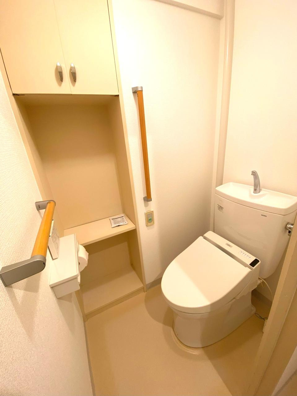 中銀ライフケア熱海伊豆山16号館のトイレ