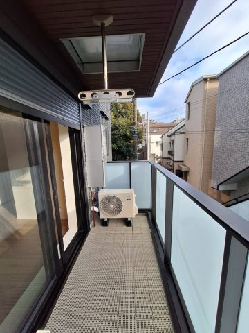 アルカン・メール　藤沢のバルコニー
