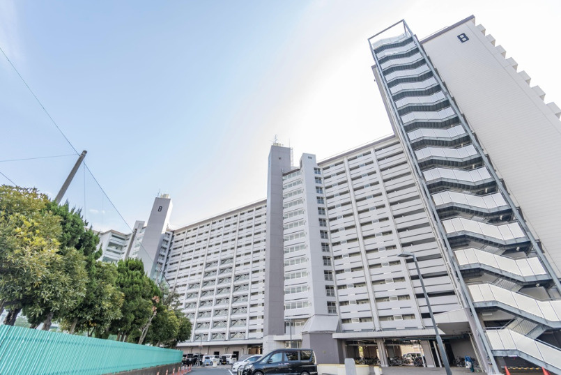 仲介手数料無料　南砂住宅８号棟　11階　リノベーションの外観