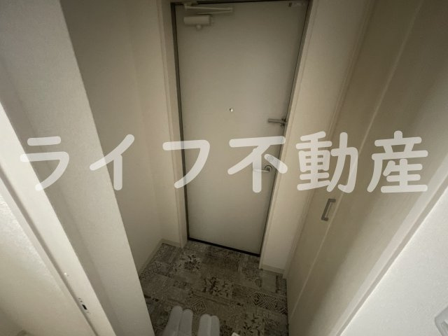 クリエオーレ近江堂の玄関|明るい玄関です