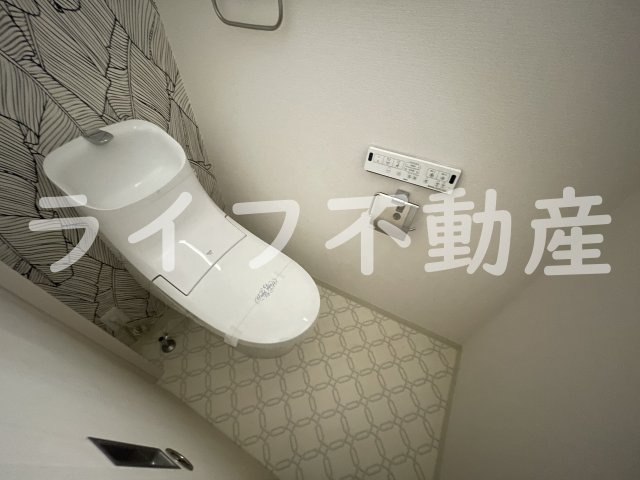 クリエオーレ近江堂のトイレ|コンパクトで使いやすいトイレです