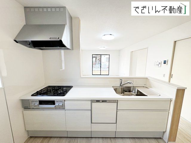 【キッチン】 | Zut PLUS＋比企郡嵐山町15期(嵐山町大字川島)　新築住宅 | ≪1号棟≫
現地(2025年12月撮影)