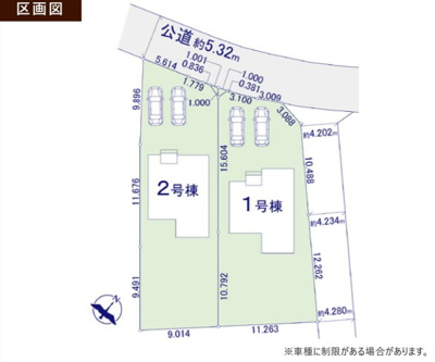 【区画図】 | Zut PLUS＋比企郡嵐山町15期(嵐山町大字川島)　新築住宅