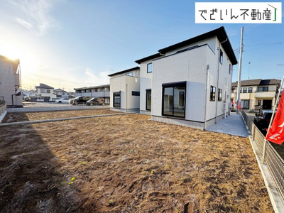 【外観】 | Zut PLUS＋比企郡嵐山町15期(嵐山町大字川島)　新築住宅 | ≪1号棟≫
現地(2025年12月撮影)