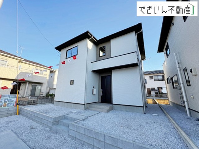 【外観】 | Zut PLUS＋比企郡嵐山町15期(嵐山町大字川島)　新築住宅 | ≪1号棟≫
現地(2025年12月撮影)