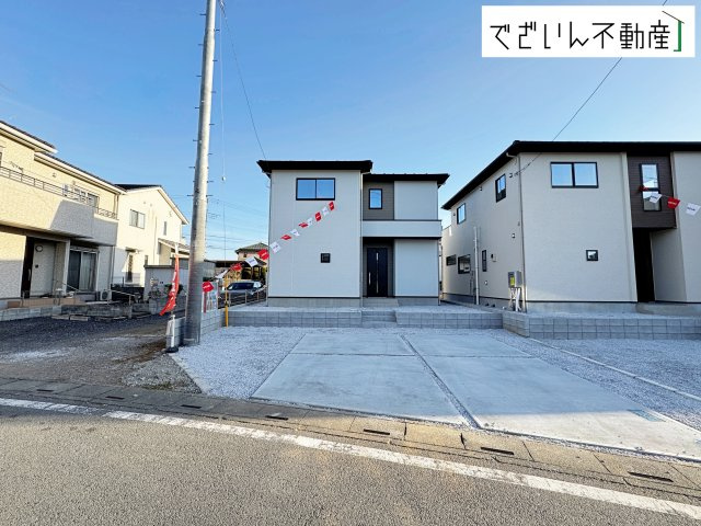 【外観】 | Zut PLUS＋比企郡嵐山町15期(嵐山町大字川島)　新築住宅 | ≪1号棟≫
現地(2025年12月撮影)