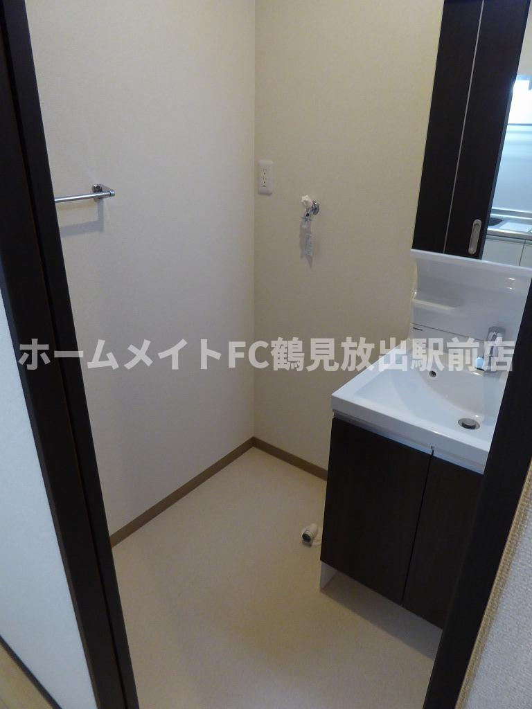 大阪市城東区天王田のハイツの洗面所