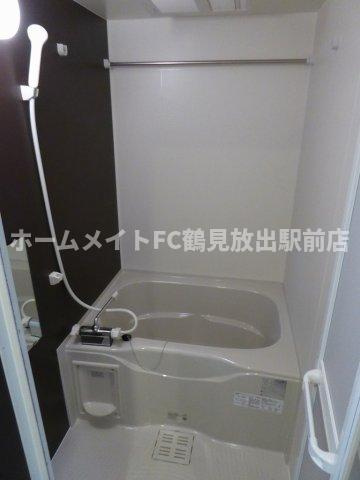 大阪市城東区天王田のハイツの浴室