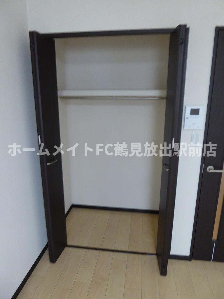 大阪市城東区天王田のハイツの収納