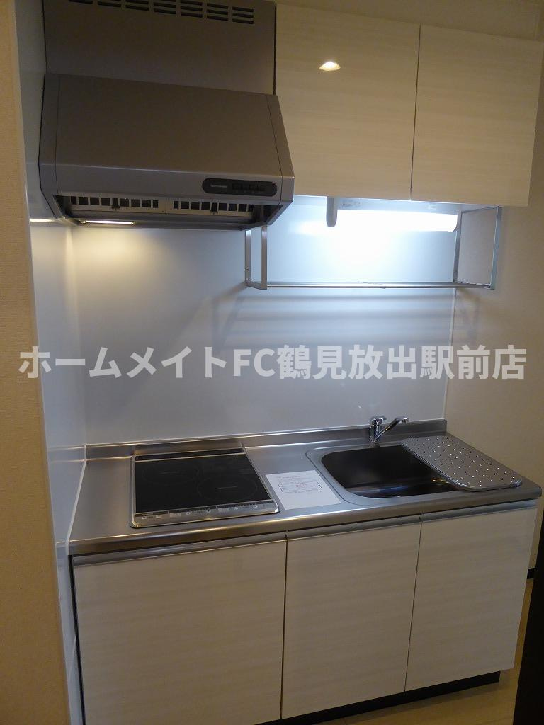 大阪市城東区天王田のハイツのキッチン