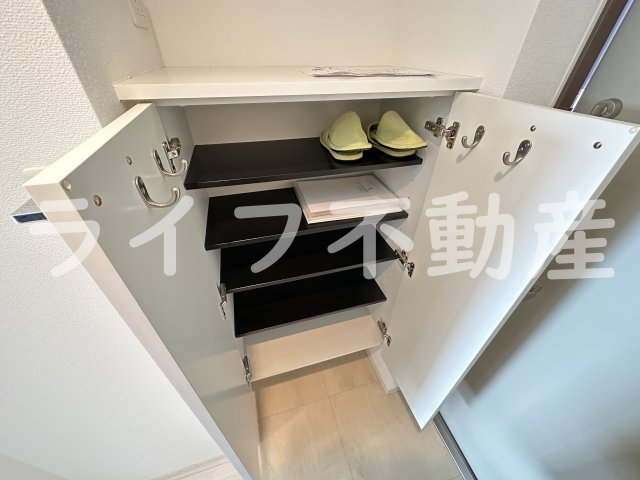 TLRレジデンス高井田の収納|専用の収納スペースです