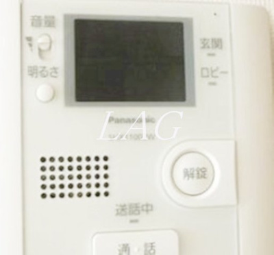 【セキュリティ】 | ノアメゾン | モニター付インターホンです。