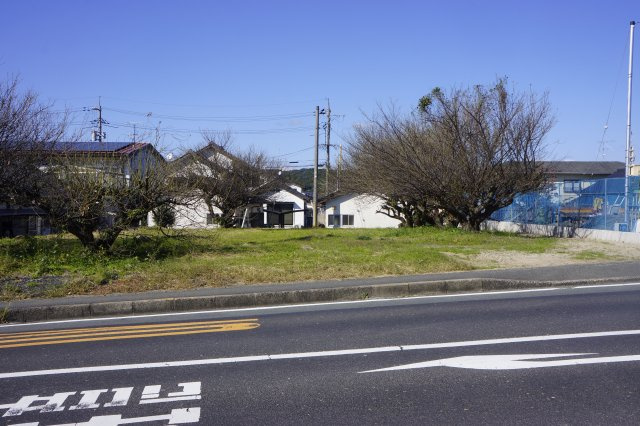 大田市大田町大田　敷地約209坪　売土地　建築条件無しの外観
