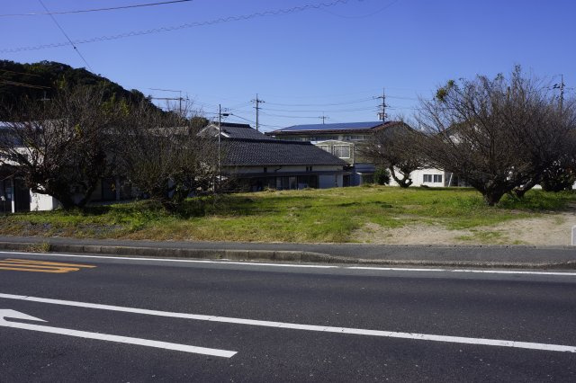 大田市大田町大田　敷地約209坪　売土地　建築条件無しの外観