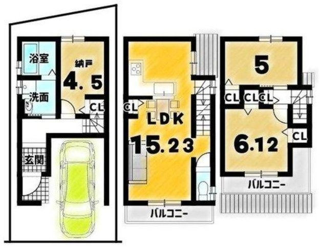 【間取り】 | K41320-紫野