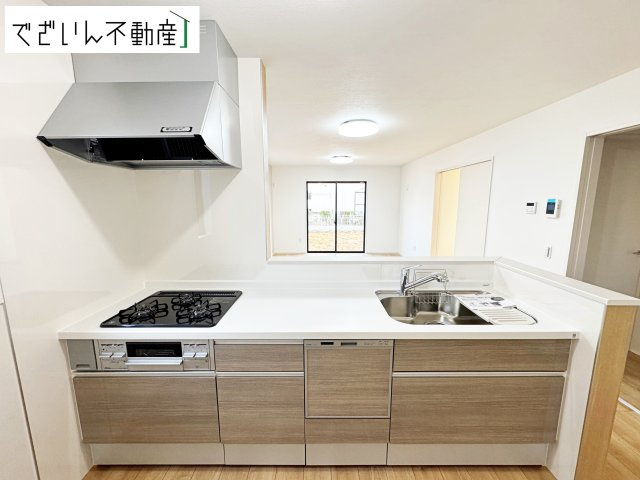 【キッチン】 | Zut PLUS＋比企郡嵐山町15期(嵐山町大字川島)　新築住宅 | ≪1号棟≫
現地(2025年12月撮影)