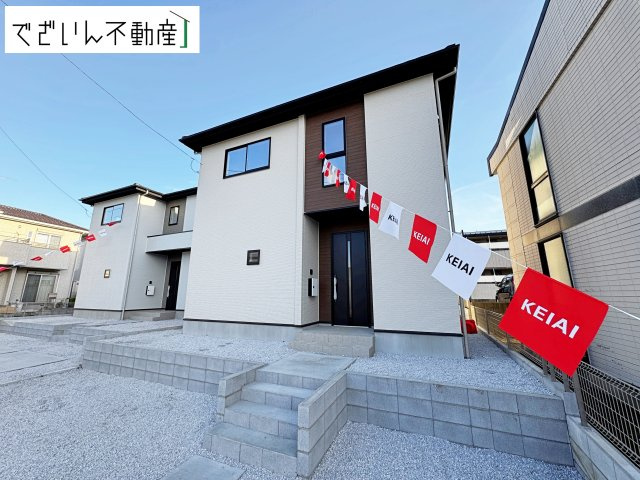 【外観】 | Zut PLUS＋比企郡嵐山町15期(嵐山町大字川島)　新築住宅 | ≪1号棟≫
現地(2025年12月撮影)