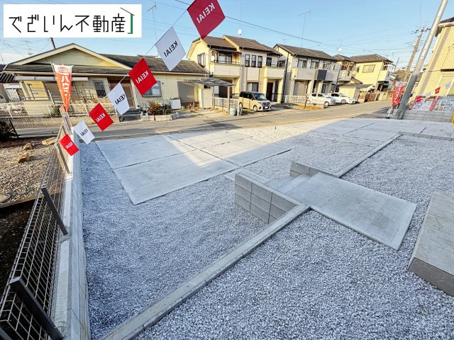 【駐車場】 | Zut PLUS＋比企郡嵐山町15期(嵐山町大字川島)　新築住宅 | ≪1号棟≫
現地(2025年12月撮影)