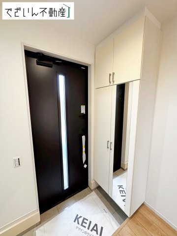 【玄関】 | Zut PLUS＋比企郡嵐山町15期(嵐山町大字川島)　新築住宅 | ≪1号棟≫
現地(2025年12月撮影)