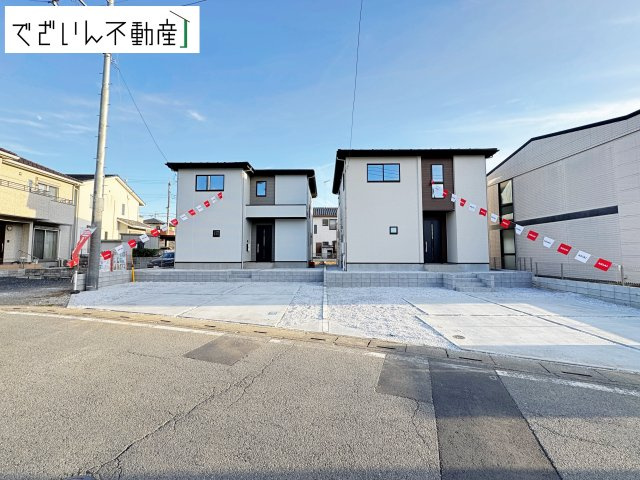 【外観】 | Zut PLUS＋比企郡嵐山町15期(嵐山町大字川島)　新築住宅 | ≪1号棟≫
現地(2025年12月撮影)