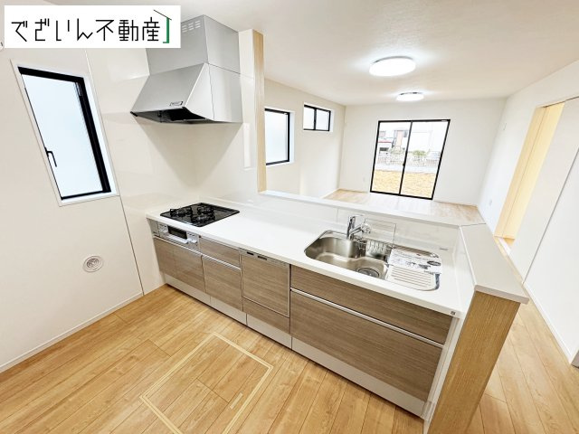 【キッチン】 | Zut PLUS＋比企郡嵐山町15期(嵐山町大字川島)　新築住宅 | ≪1号棟≫
現地(2025年12月撮影)