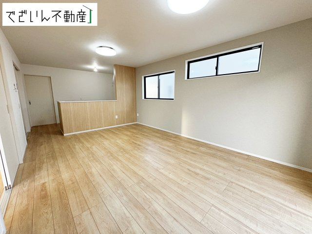 【居間・リビング】 | Zut PLUS＋比企郡嵐山町15期(嵐山町大字川島)　新築住宅 | ≪1号棟≫
現地(2025年12月撮影)