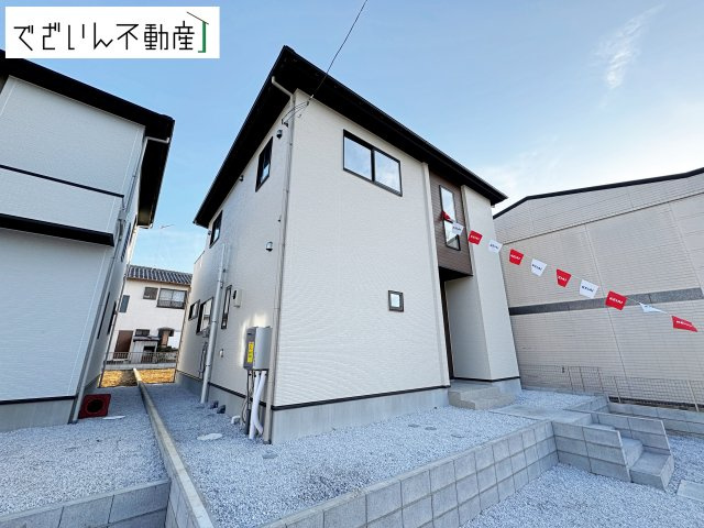 【外観】 | Zut PLUS＋比企郡嵐山町15期(嵐山町大字川島)　新築住宅 | ≪1号棟≫
現地(2025年12月撮影)