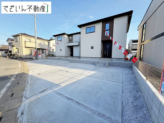 【外観】 | Zut PLUS＋比企郡嵐山町15期(嵐山町大字川島)　新築住宅 | ≪1号棟≫
現地(2025年12月撮影)