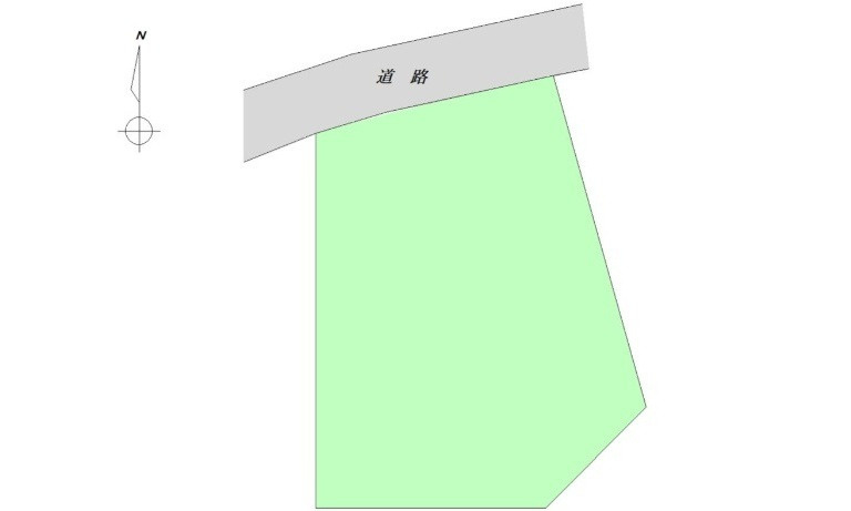 安芸郡府中町緑ヶ丘の土地図