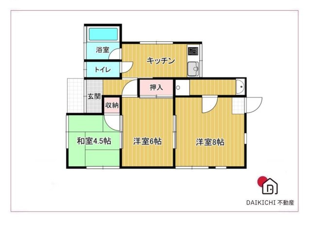 【間取り】 | 美里町大字阿那志　中古戸建
