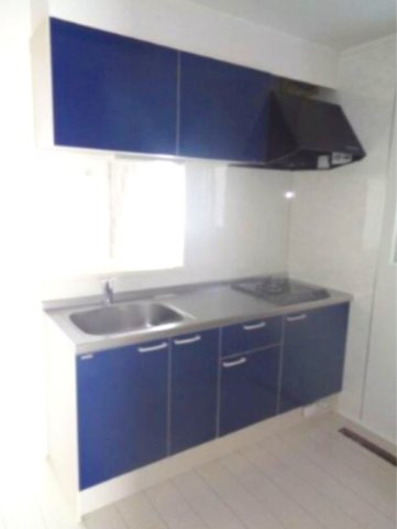 Altair（アルタイル）B棟のキッチン|2口コンロ付、105号室の写真になります。