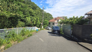 【前面道路含む現地写真】 | 北側前面道路幅員：約6.0m