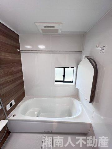 藤沢市葛原２２７１－１２新築戸建ての浴室|日々の疲れを癒すお風呂付です