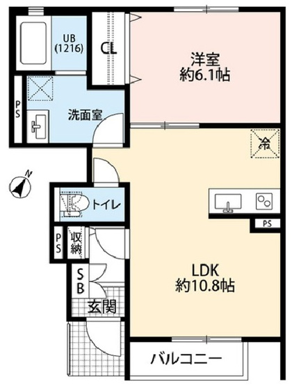 【間取り】 | デュラカーサ　羽村Ⅱ