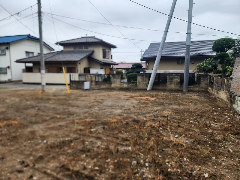 高崎市棟高町売土地の外観