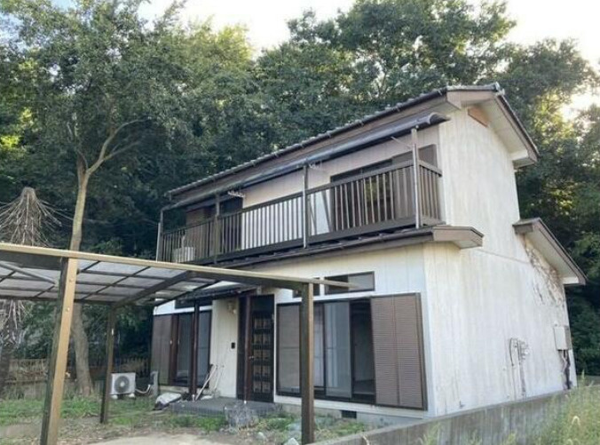貸戸建住宅のバルコニー