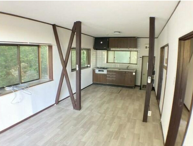 貸戸建住宅の居間・リビング